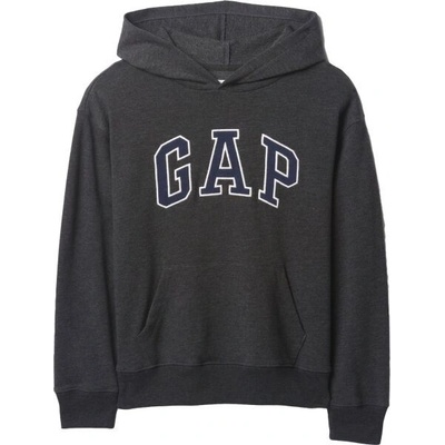 GAP Heritage Logo chlapecká mikina tmavě šedá