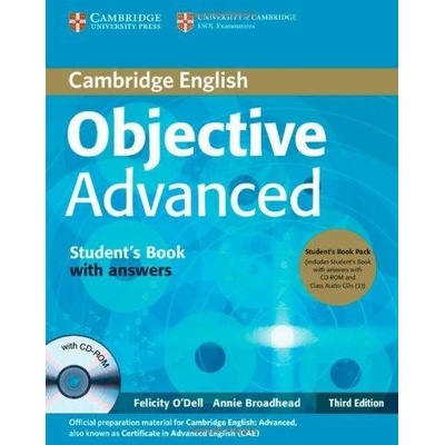 Objective Advanced 3rd edition Student´s Book Pack Student´s Book with answers with CD-ROM and Class Audio CDs 3
