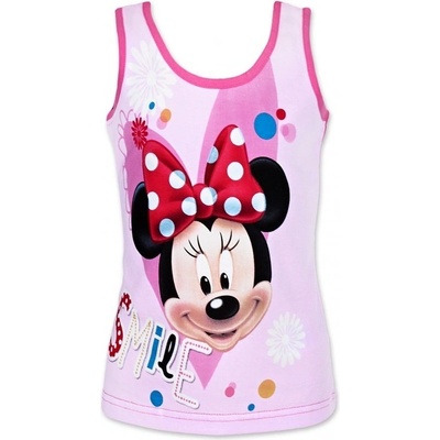 Setino Dievčenské tielko Minnie Mouse ružové