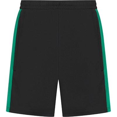 Finden+Hales pánské šortky s kapsami na zip LV886 Black