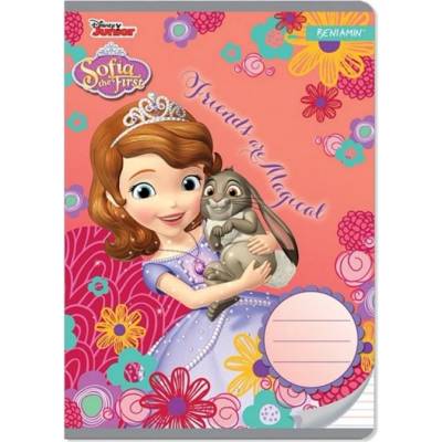 BENIAMIN SEŠIT A5 DISNEY PRINCEZNA SOFIE úzké linky