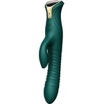 ZALO Mose Thrusting Rabbit Vibrator Green