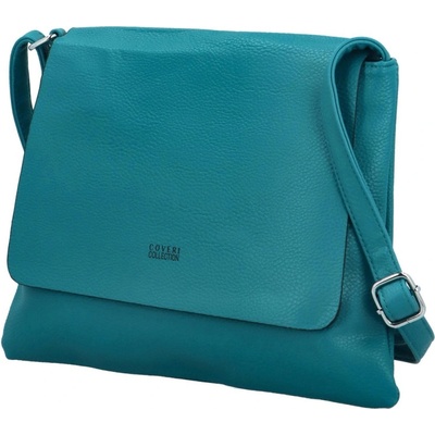 Coveri Coveri dámska trendy crossbody kabelka Korteri tyrkysová