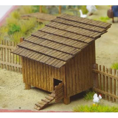 MDS - Modelové domečky Špalek Kurník 1:72