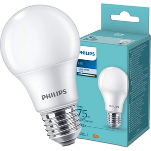 Philips LED крушка Philips 10W-75W, E27, Топла бялa светлина
