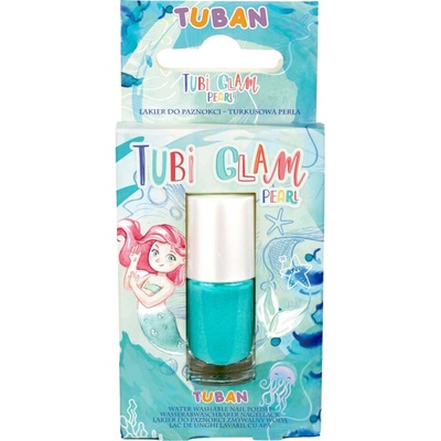 Tomido Lak na nehty Tubi Glam Tyrkysový