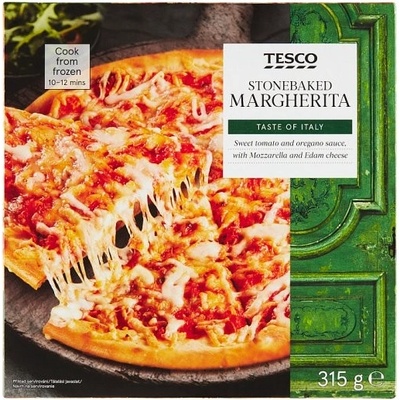 Tesco Stonebaked Margherita pizza 315 g