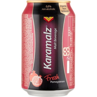 Aha Sycený nápoj s příchutí borůvky a granátové jablko 330 ml