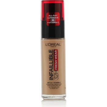 L'Oréal Paris Infallible 32H Fresh Wear SPF25 dlhotrvajúci make-up 220 Sand 30 ml