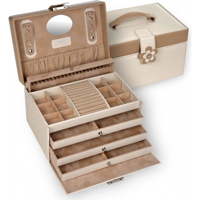 Sacher šperkovnice Jasmin Bella fiore 72_000_507343 béžová