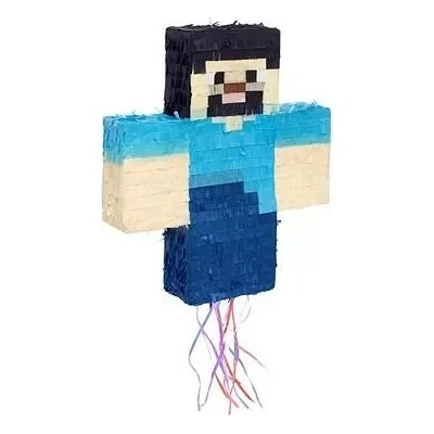 Piňata Minecraft TNT postava 40 x 7 x 28 cm