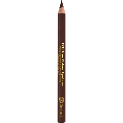 Dermacol 12H True Colour Eyeliner 6 Tmavě hnědá 2 g