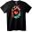 NOONEBRAND Тениска Обичам Мама - 2XL, Black