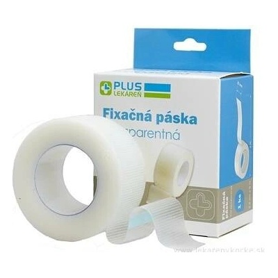 Zhejiang Hongyu Medical Commodity Co. Ltd. PLUS LÉKÁRNA Fixační páska transparentní 1 ks