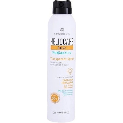 Heliocare 360 opaľovací spray pre deti s neviditeľnou textúrou SPF50 200 ml