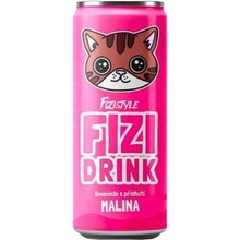 Fizistyle Fizi Drink Limonáda s príchuťou malina 250 ml