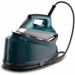 Rowenta Compact Steam Pro Steam Ironing Station, 6.2 Bar High Pressure Steam, 310 G/Min Steam Boost, 1.1 L Water Tank, Compact Design, Efficient Limescale Collector, Plastic, X-Large, Blue/Black, DG7621 Ютии