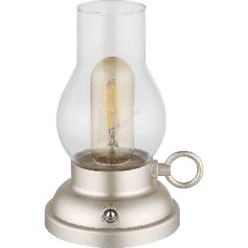 GLOBO 58016CH - LED настолна лампа PETRO LED/1W/3, 7V 1200 mAh с докосване (GL8508)