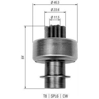 Pastorek, startér MAGNETI MARELLI 940113020336