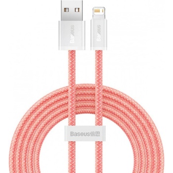 Baseus Кабел Baseus Dynamic Fast Charging Lightning to USB Cable (CALD000507), от USB A(м) към Lightning(м), 2m, розов (CALD000507 / 55218)