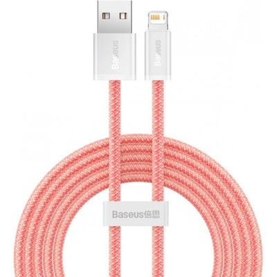 Baseus Кабел Baseus Dynamic Fast Charging Lightning to USB Cable (CALD000507), от USB A(м) към Lightning(м), 2m, розов (CALD000507 / 55218)