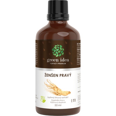 Topvet Žen šen tinktura kapky 50 ml