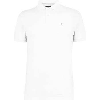 Image 1 of Hackett Блуза с яка Hackett Logo Polo Shirt - Optic White802