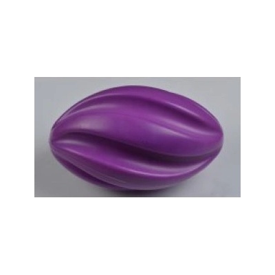 TPR Rugby lopta fialová 14 cm