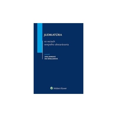 Judikatúra vo veciach verejného obstarávania
