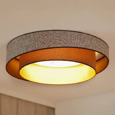 Brilagi - LED Плафониера VEGAS SHINE LED/24W/230V Ø 60 см кафяв (BG1162)