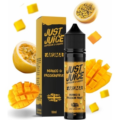 Just Juice Mango & Passion Fruit Shake & Vape 10 ml – Zboží Mobilmania