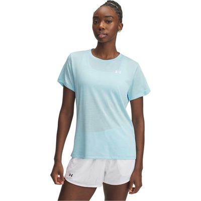 Under Armour Tech Twist Short Sleeve Womens - Stream