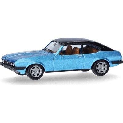 Herpa Ford Capri II modrý 1:87
