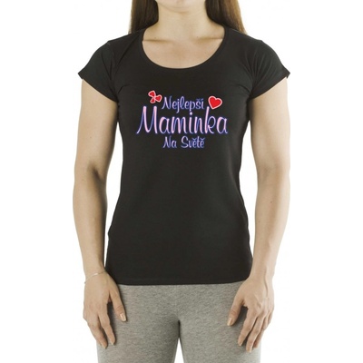 Dámské tričko NEJLEPŠÍ MAMINKA – Zboží Mobilmania