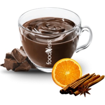 Foodness Horúca čokoláda Pomaranč a škorica 15 x 30 g
