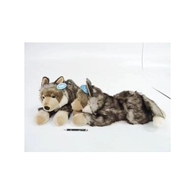 Dubi *PLUSH WOLF, lying down, 61 cm, lying down