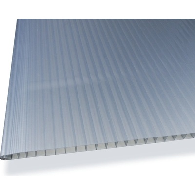 Carboplak komôrková 10 mm s 1UV filtrom 4500 x 1050 mm šedá silver 1 ks