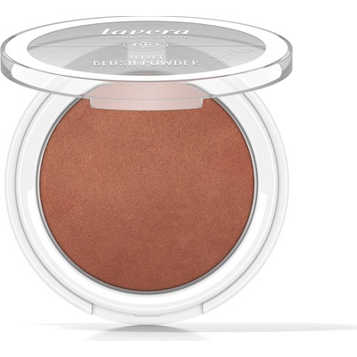 Lavera Sametová Pudrová tvářenka 03 Cashmere Brown 4,5 g