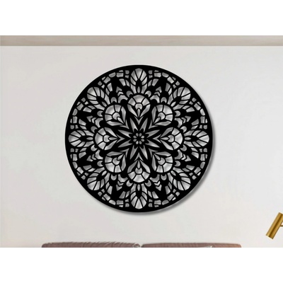 Karls DESIGN Drevená mandala na stenu - Rav - 60cm