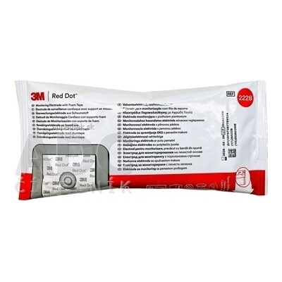 3M Red Dot Monitorovacie elektródy 20 x 50 ks 1000 ks