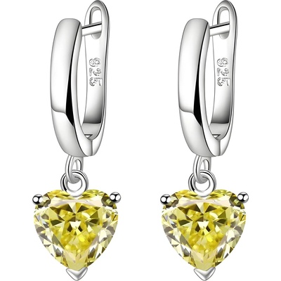 HARAHU Обеците ni-29375 - Жълта kp29375 (ni-29375)