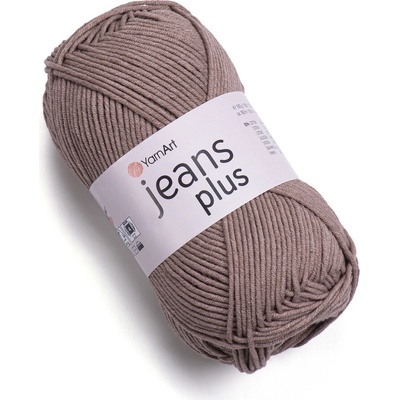 Yarn Art Jeans Plus 71 krémově hnědá
