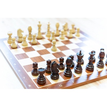 Drevená šachová súprava Staunton kráľovská