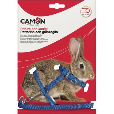 Camon postroj s vodítkem pro králíky 8x1200 mm
