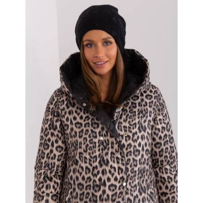 Wool Fashion Italia čepice AT-CZ-2325.96 Černá