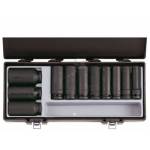 FORCE Вложки 1/2" удължени ударни (12-32mm) комплект 11 бр. JN94001 FORCE 4119 (JN94001)