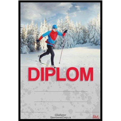 DL03e Diplom běžky – Zboží Dáma