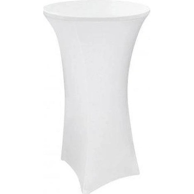 DEMA 14130D Poťah na párty stolík biely 60x120cm