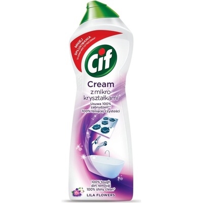 Cif Cream Lila Flower tekutý písek 500 ml