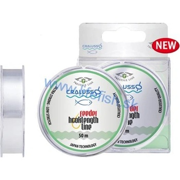 Cralusso nadväzcový vlasec 50 m 0.14 mm, 1.46 kg
